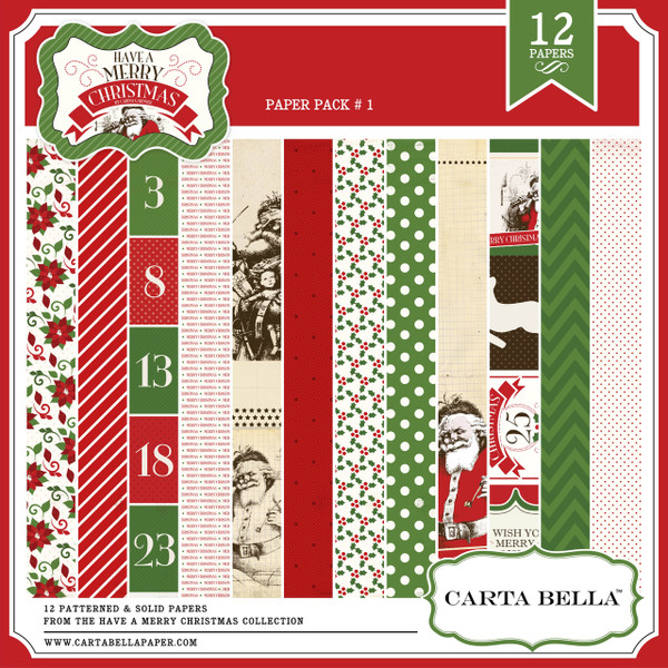 Have A Merry Christmas Paper Pack 1
