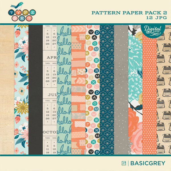 Typeset Paper Pack 2