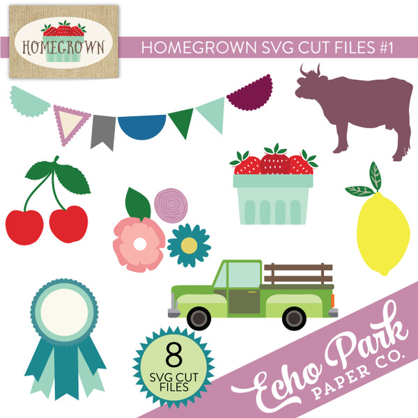 Homegrown SVG Cut Files #1