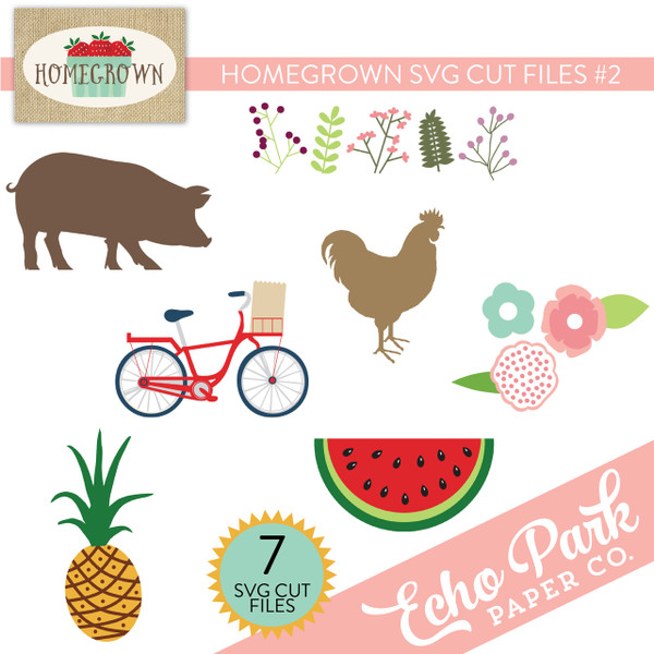Homegrown SVG Cut Files #2
