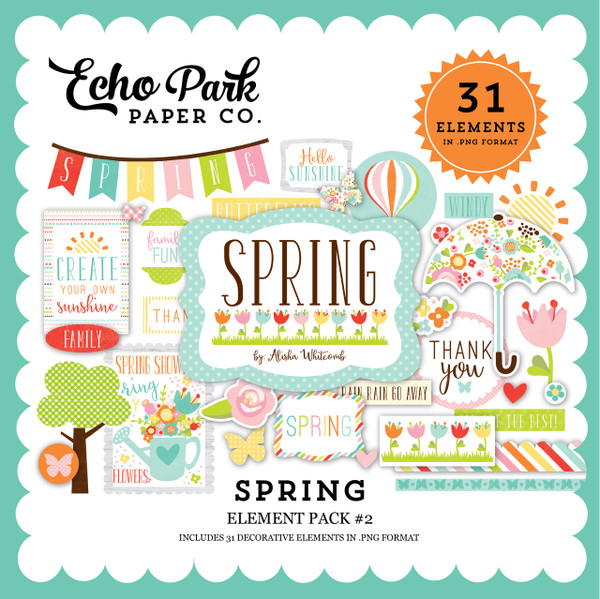 Spring Elements Pack #2