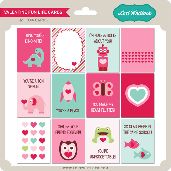 Valentine Fun Life Cards