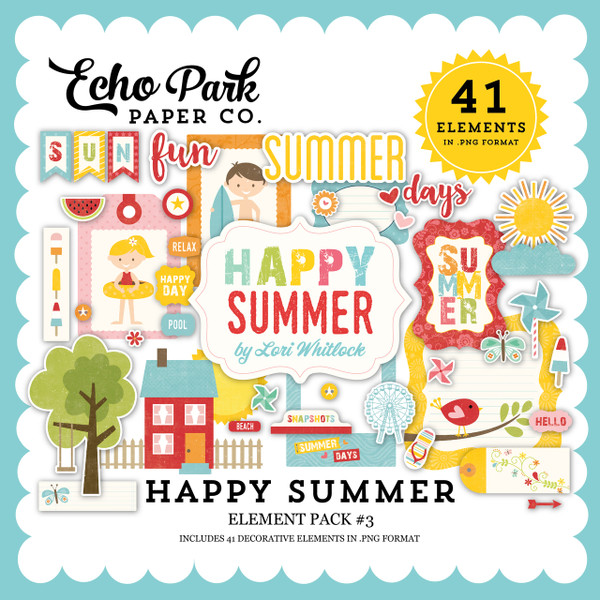 Happy Summer Element Pack #3