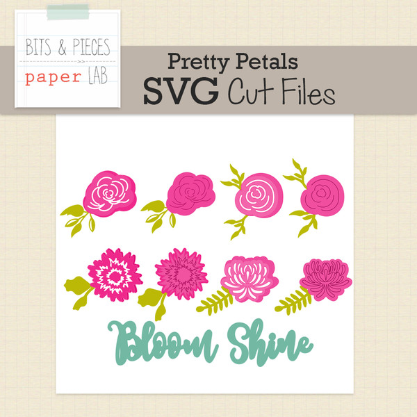 Pretty Petals Cut Files