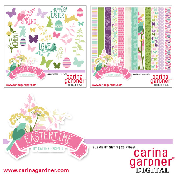 Easter Time Elements  Full Collection