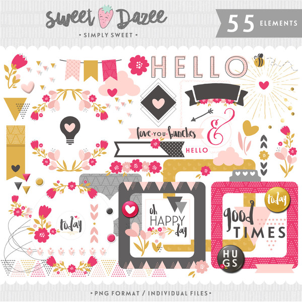 Simply Sweet Elements Pack