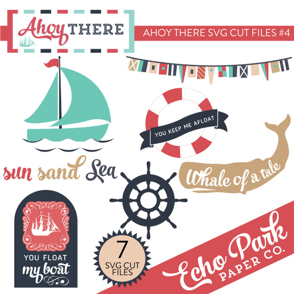 Ahoy There SVG Cut Files #4