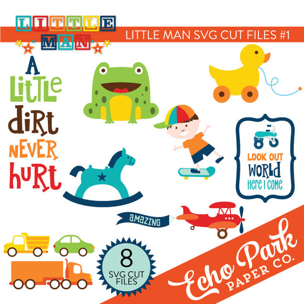 Little Man SVG Cut Files #1