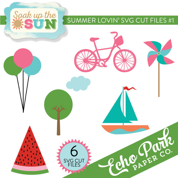 Soak Up The Sun SVG Cut Files #1