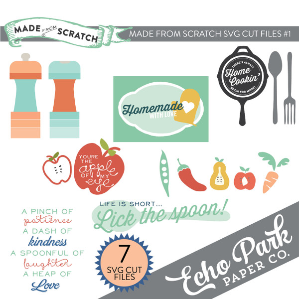Made from Scratch SVG Cut Files #1
