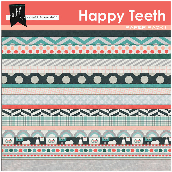 Happy Teeth Paper Pack