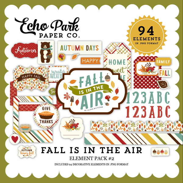 Fall is in the Air Element Pack 2