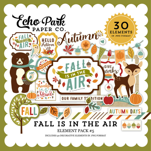 Fall is in the Air Element Pack 5