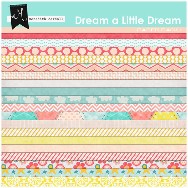 Dream A Little Dream Paper Pack