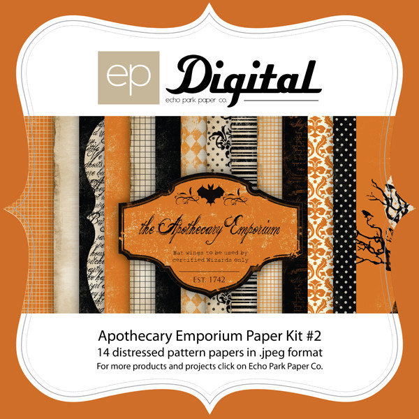 Apothecary Halloween Paper Pack #2