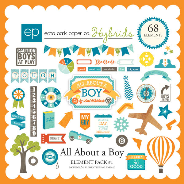 All About a Boy Element Pack #1