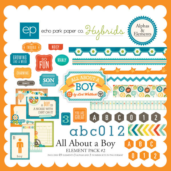 All About a Boy Element Pack #2