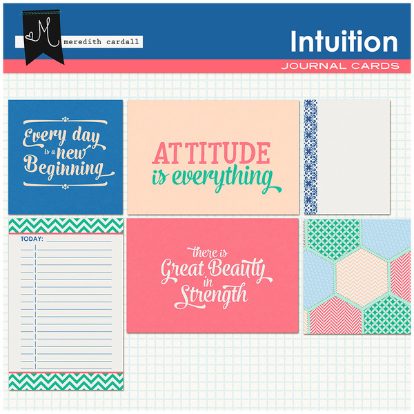 Intuition Journal Cards