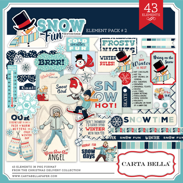 Snow Fun Element Pack #2