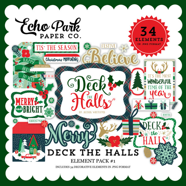 Deck the Halls Element Pack #1