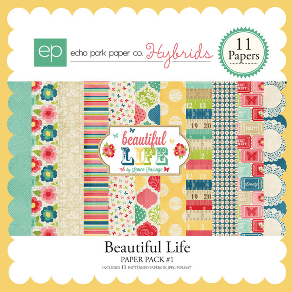 Beautiful Life Paper Pack #1