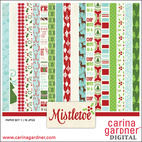 Mistletoe - Paper Pack 1