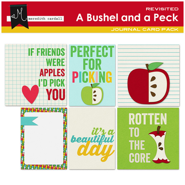 A Bushel and a Peck Cards