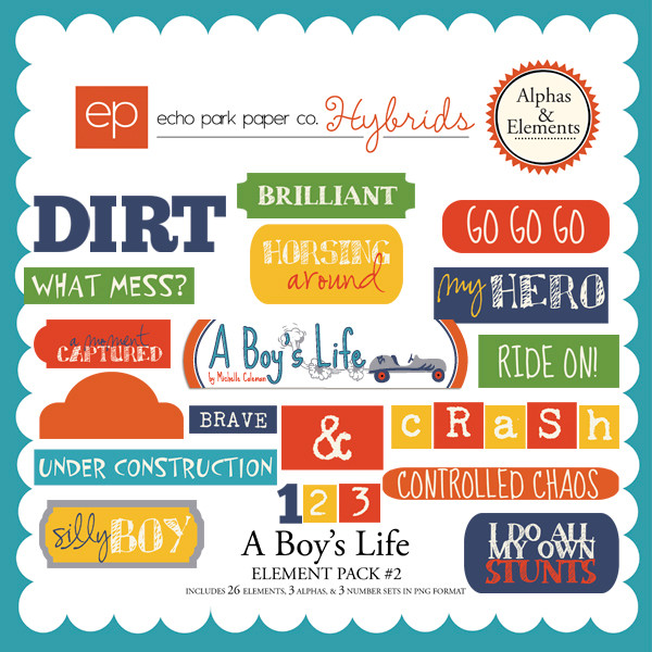 A Boy's Life Element Pack #2