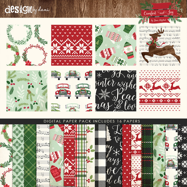 Comfort and Joy Add On Paper Pack