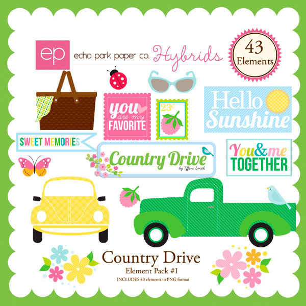 Country Drive Element Pack #1
