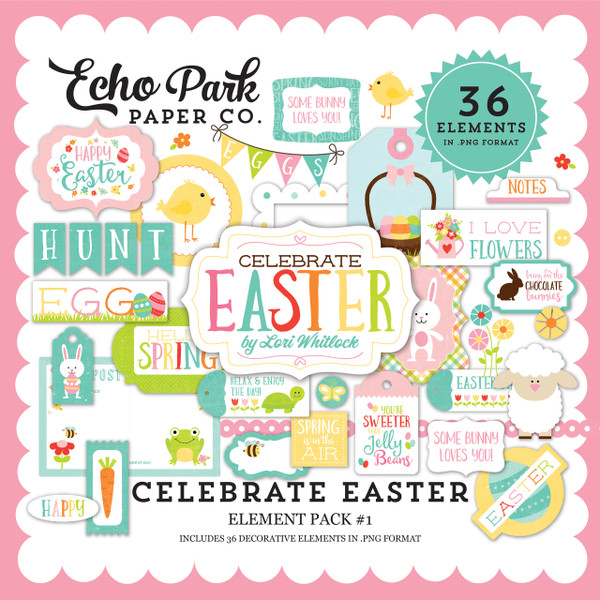 Celebrate Easter Element Pack #1