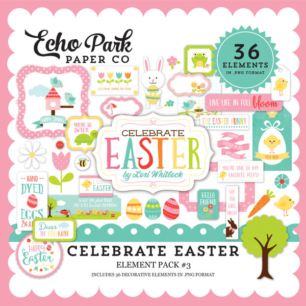 Celebrate Easter Element Pack #3