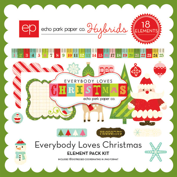 Everybody Loves Christmas Element Pack
