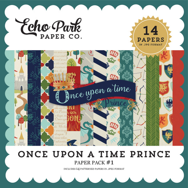 Once Upon a Time Prince Paper Pack #1