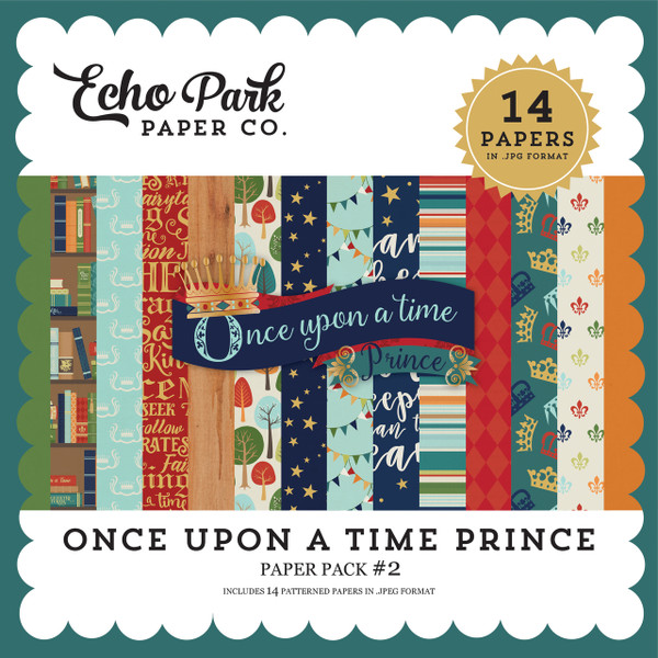 Once Upon a Time Prince Paper Pack #2