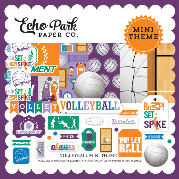 Volleyball Mini Theme