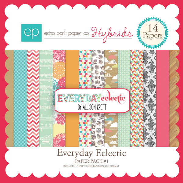 Everyday Eclectic Paper Pack #1