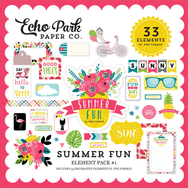 Summer Fun Element Pack #1