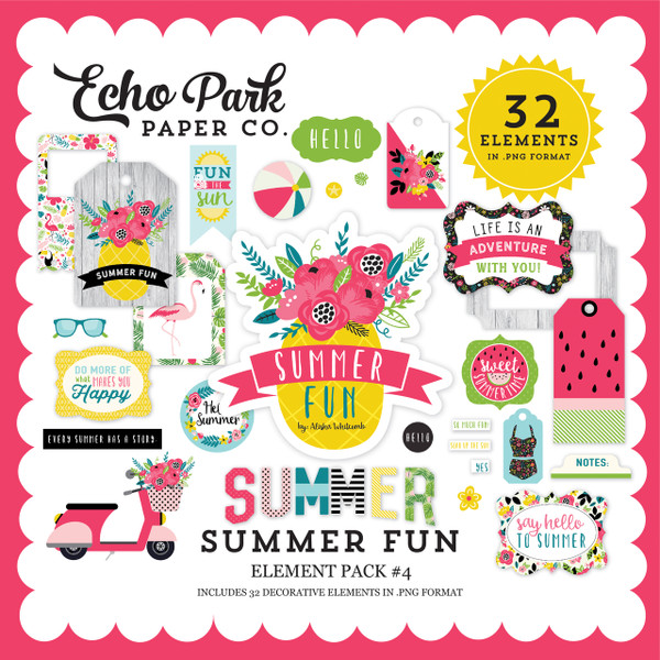 Summer Fun Element Pack #4