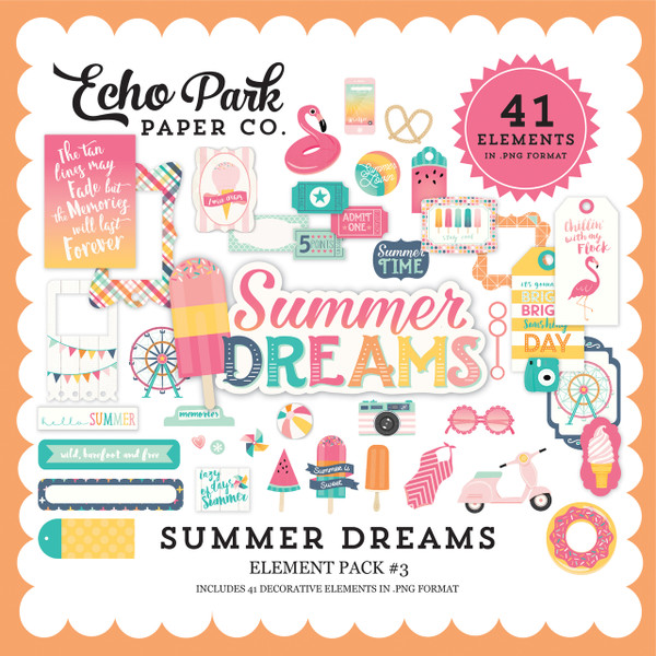 Summer Dreams Element Pack #3