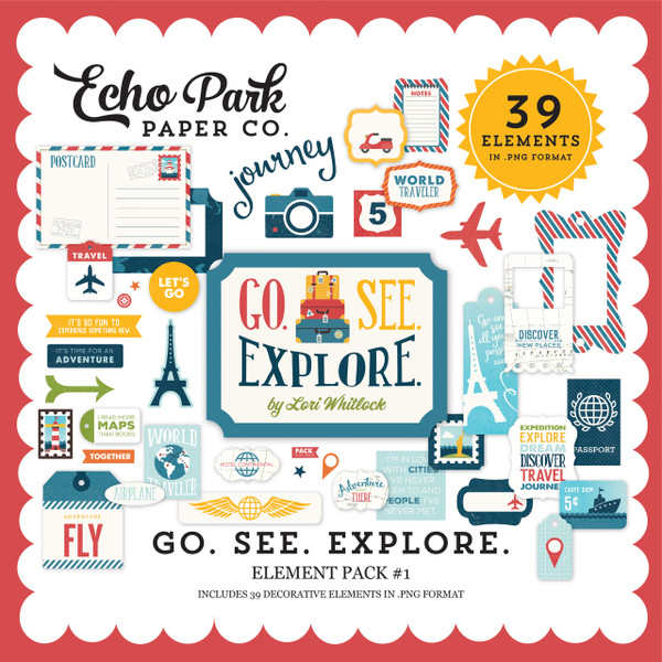 Go See Explore Element Pack #1