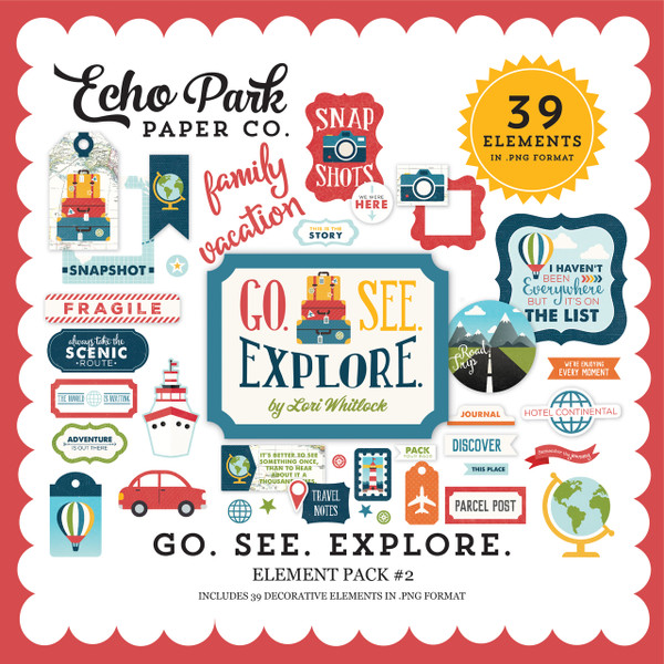Go See Explore Element Pack #2