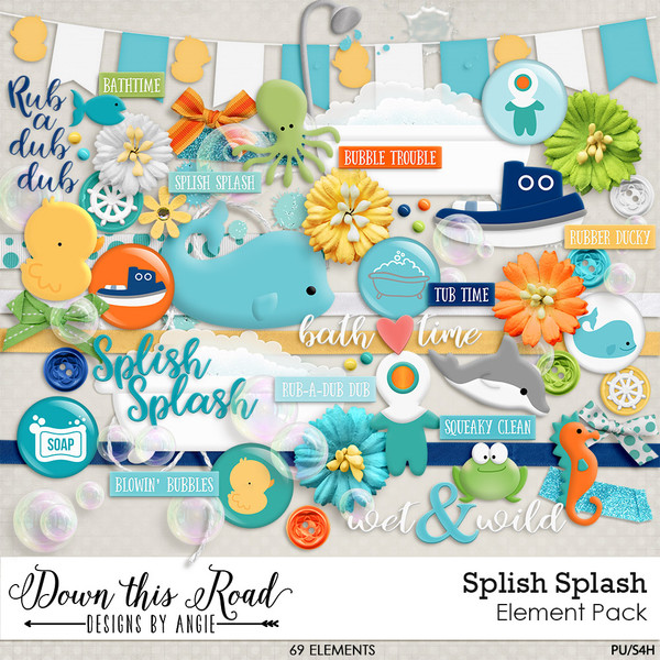 Splish Splash Elements Pack