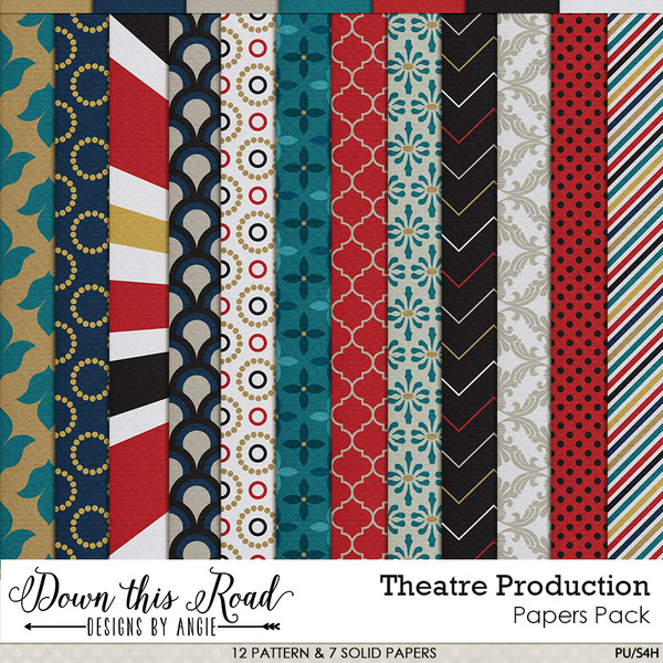 Theatre Production Paper Pack