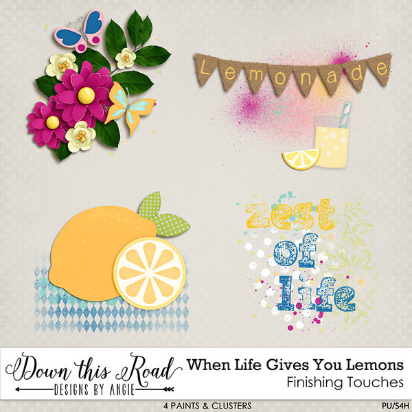 When Life Gives You Lemons Finishing Touches
