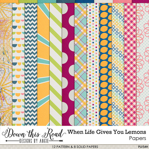 When Life Gives You Lemons Paper Pack
