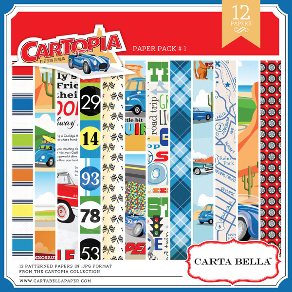 Cartopia Paper Pack #2