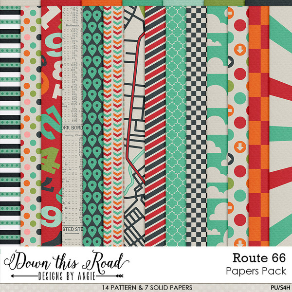Route 66 Paper Pack