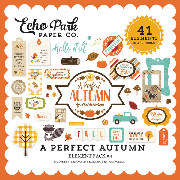 A Perfect Autumn Element Pack #3