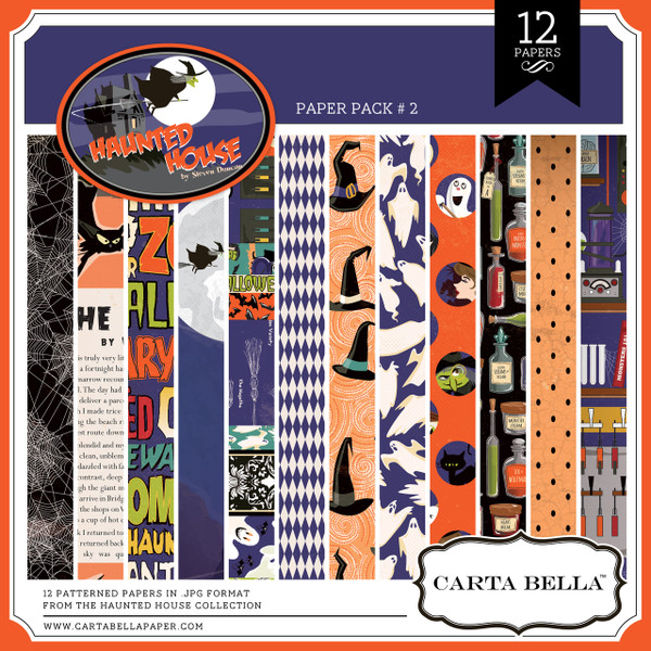 Haunted House Paper Pack #2